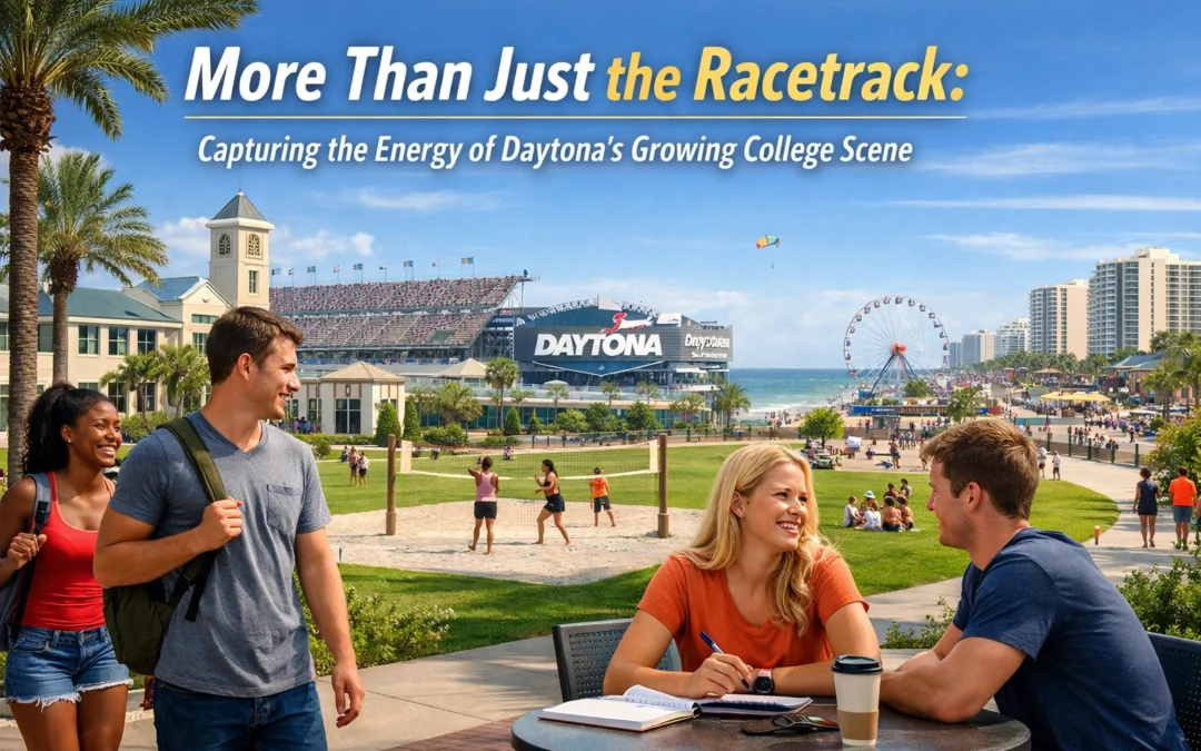 More Than Just the Racetrack: Capturing the Energy of Daytona’s Growing College Scene