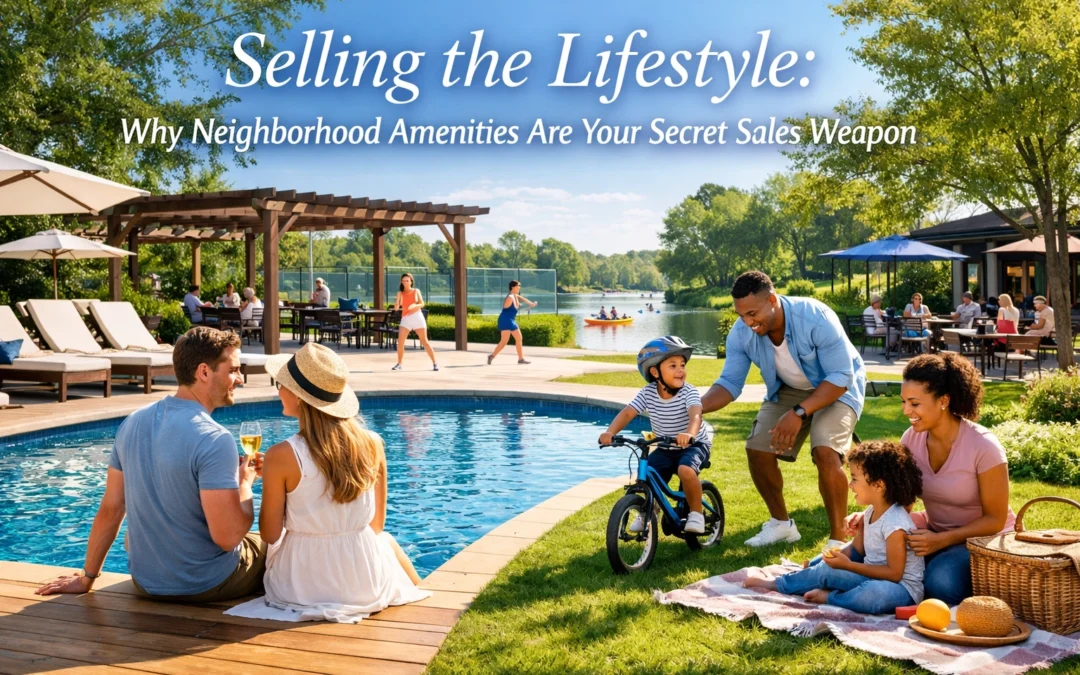 Selling the Lifestyle: Why Neighborhood Amenities Are Your Secret Sales Weapon