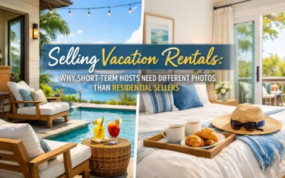 Selling Vacation Rentals: Why Short-Term Hosts Need Different Photos than Residential Sellers